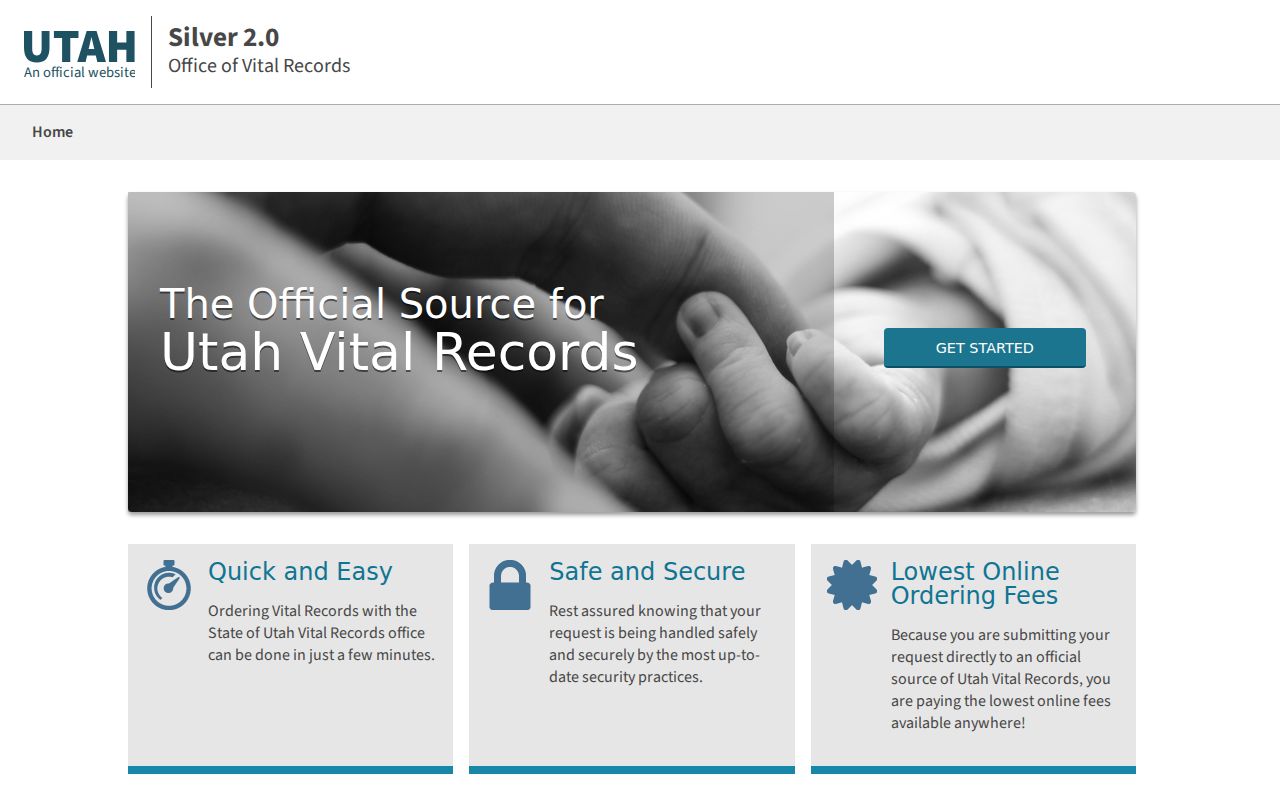 Roy Utah vital records ordering portal
