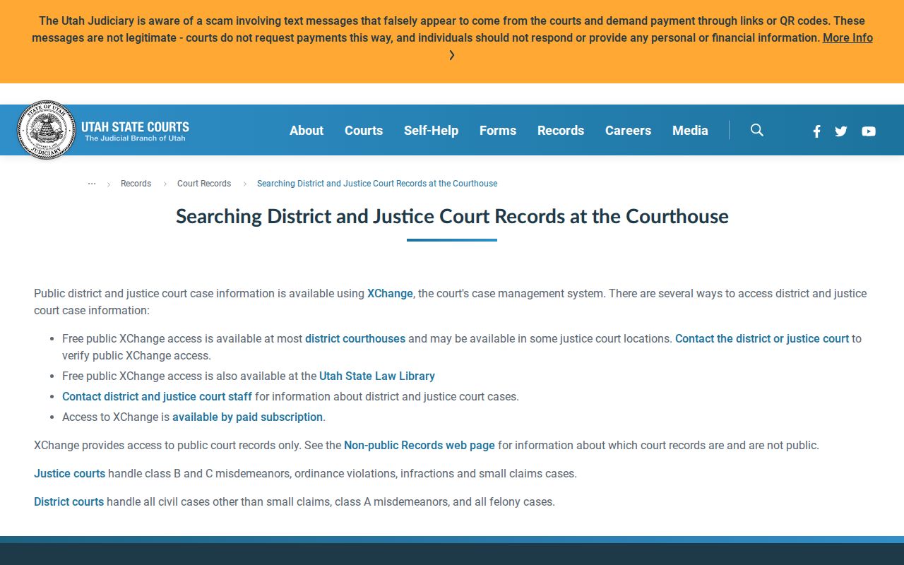 Roy resident lookup Utah court records access guide